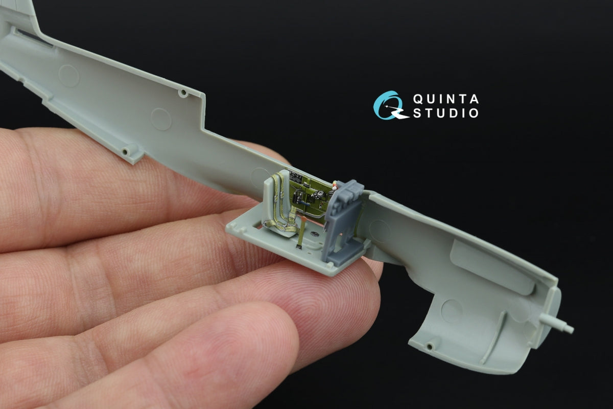 Quinta Studio QD+72214 P-40N Warhawk 3D-Printed &amp;amp; coloured Interior on decal paper (Academy) (with 3D-printed resin parts) 1/72 – zdjęcie 8