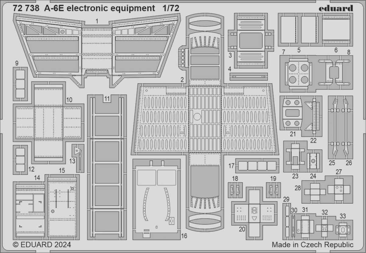 Eduard BIG72182 A-6E TRUMPETER 1/72 – immagine 2