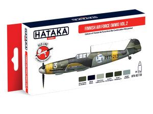 Hataka HTK-AS118 Finnish Air Force (WWII) Vol. 2 6x17 ml