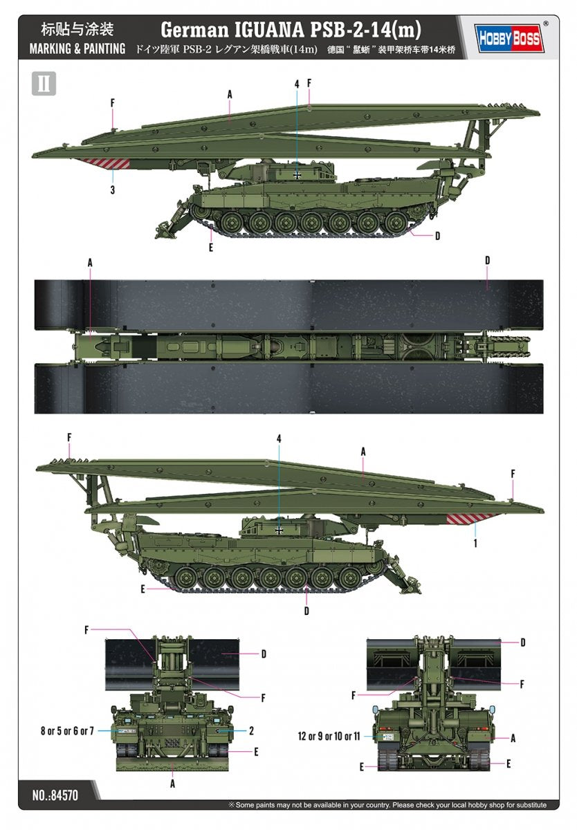 Hobby Boss 84570 German IGUANA PSB-2-14(m) 1/35 – zdjęcie 15