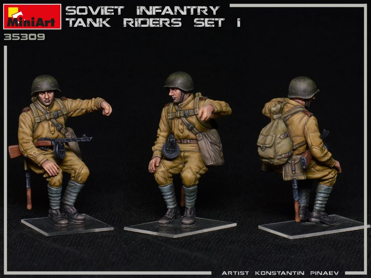 MiniArt 35309 SOVIET INFANTRY TANK RIDERS SET 1 1/35 – zdjęcie 15