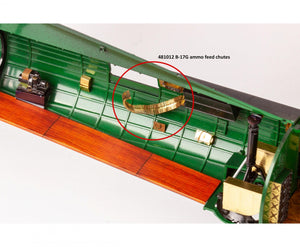 Eduard 481148 B-17F ammo feed chutes EDUARD 1/48 – zdjęcie 2