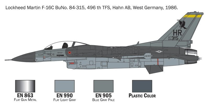 Italeri 72009 F-16 C/D Night Falcon - Complete Set For Modeling 1/72 – image 4
