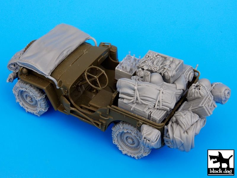Black Dog T35044 US Jeep big accessories set 1/35 – image 2