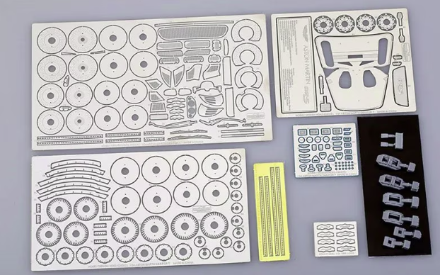 Kit de détails Hobby Design HD02-0282 Aston Martin DBS pour Tamiya 24316 1/24 – image 2
