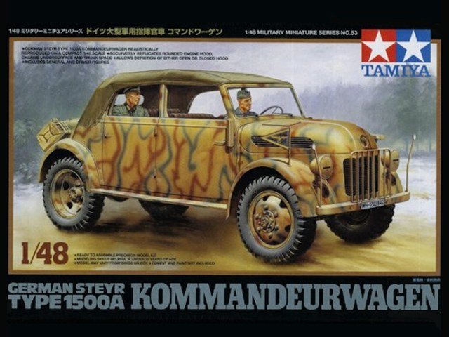Tamiya 32553 Steyer Type 1500A Kommandeurwagen 1/48
