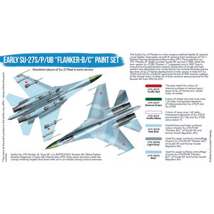 Hataka HTK-BS104 Early Su-27S/P/UB &amp;quot;Flanker-B/C&amp;quot; paint set (6x17ml) – zdjęcie 2