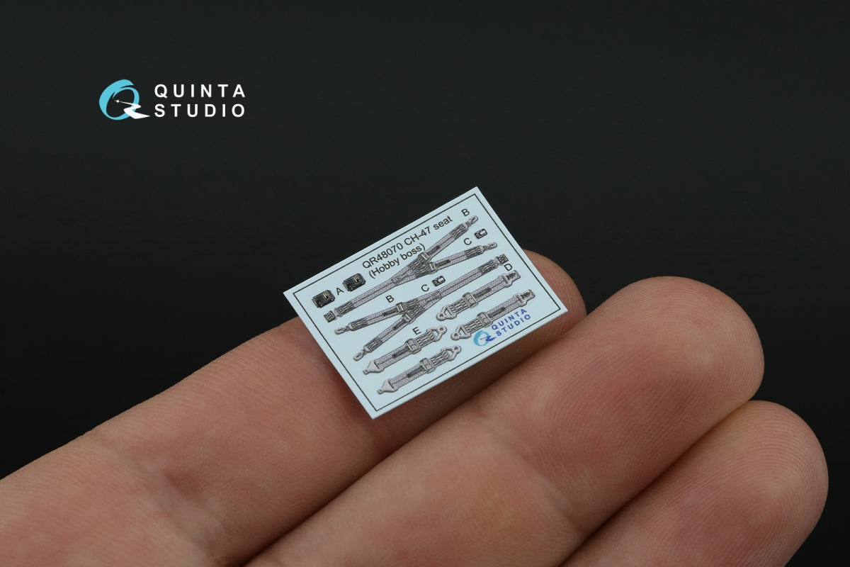 Quinta Studio QD48465 CH-47D 3D-Printed colored Interior on decal paper (HobbyBoss) 1/48 – image 6