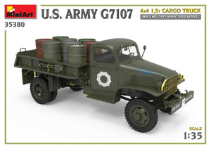 MiniArt 35380 U.S. ARMY G7107 4X4 1,5t CARGO TRUCK 1/35 – zdjęcie 7