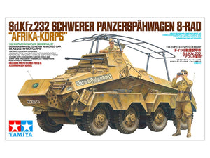 Tamiya 35297 German 8-Wheeled Heavy Armored Car Sd.Kfz.232 &amp;quot;Africa-Corps&amp;quot; 1/35 – image 2