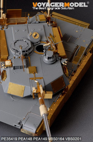 Voyager Model PEA149 Modern US Army M1A2 TUSK Slat Armour (For DRAGON 3536) 1/35 – zdjęcie 5