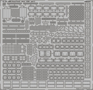 Eduard 53193 HMS Hood pt.5 deck 1/200 TRUMPETER