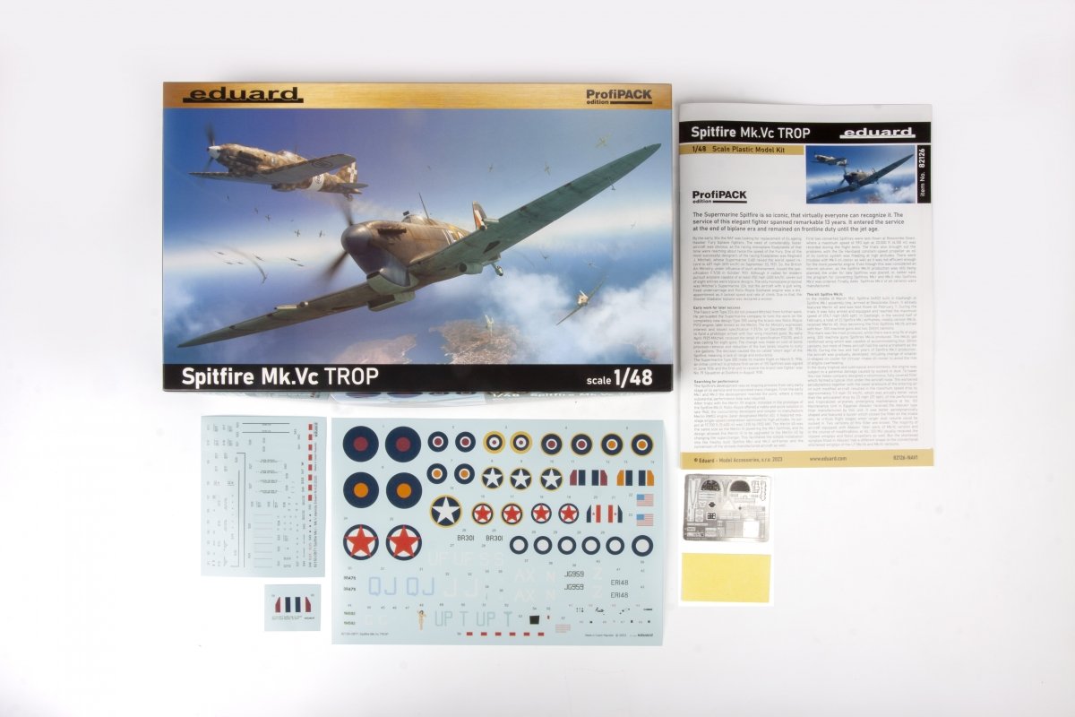 Eduard 82126 Spitfire Mk. Vc TROP 1/48 – zdjęcie 3