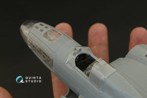 Quinta Studio QC48100 IL-4 vacuformed clear canopy (for Xuntong kit) 1/48 – zdjęcie 6