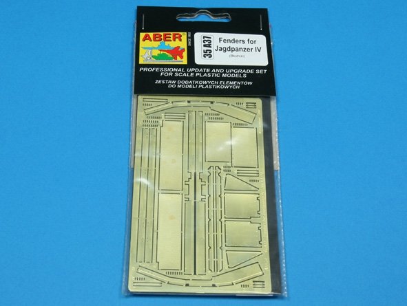 Aber 35A037 Fenders for Jagdpanzer IV, L/48 and L/70 (1/35) – image 3