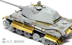 E.T. Model E72-020 WWII German KING TIGER (Porsche Turret) For DRAGON 7254 1/72 – zdjęcie 3