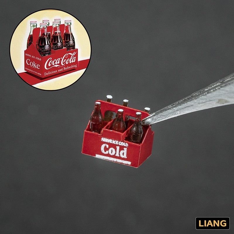 Liang 0418 3D-Print Model Cola Bottle A x 36 1/35 – zdjęcie 4