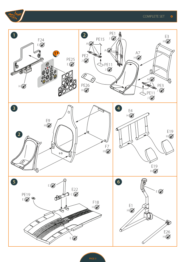 Clear Prop! CP4804 H-75N Hawk ADVANCED KIT 1/48 – zdjęcie 27