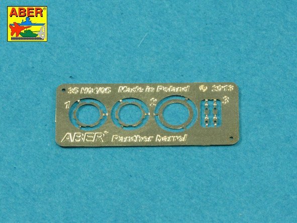 Aber 35L-300 Barrel with muzzle brake for Panther G for Takom 1/35 models – image 6