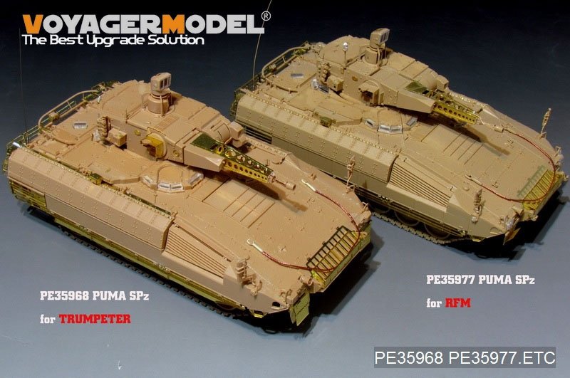 Voyager Model PE35968 Modern German Schutzenpanzer PUMA Basic For HOBBYBOSS 83899 1/35 – Bild 21