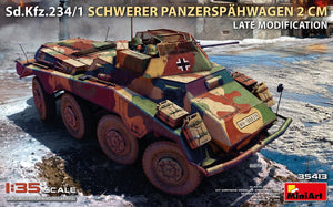 MiniArt 35413 Sd.Kfz.234/1 Schwerer Panzerspähwagen (2 cm). Late Mod 1/35
