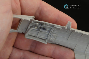 Quinta Studio QD32027 A6M5 (Nakajima prod.) 3D-Printed &amp;amp; colored Interior on decal paper (for Tamiya kit) 1/32 – image 3