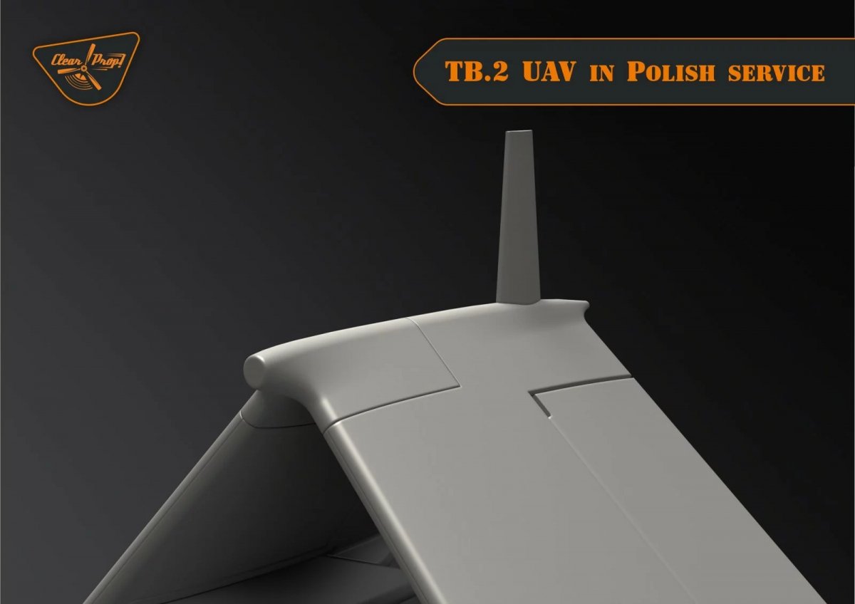 Clear Prop! CP4812 TB.2 UAV in Polish Service STARTER KIT 1/48 – zdjęcie 20
