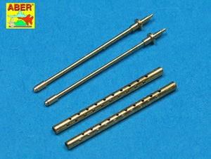 Aber A32017 Set of 2 cal .50 (12,7mm) standard barrels for US aircraft machine guns Browning M2 1/32