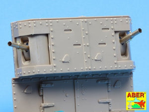 Aber 35L-156 Barrels for British WWI Tank Mark IV – Female 1/35 – image 6