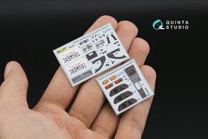 Quinta Studio QD24007 Acura-Honda NSX NA1 Export version 3D-Printed &amp;amp; colored Interior on decal paper (Tamiya) 1/24 – image 4