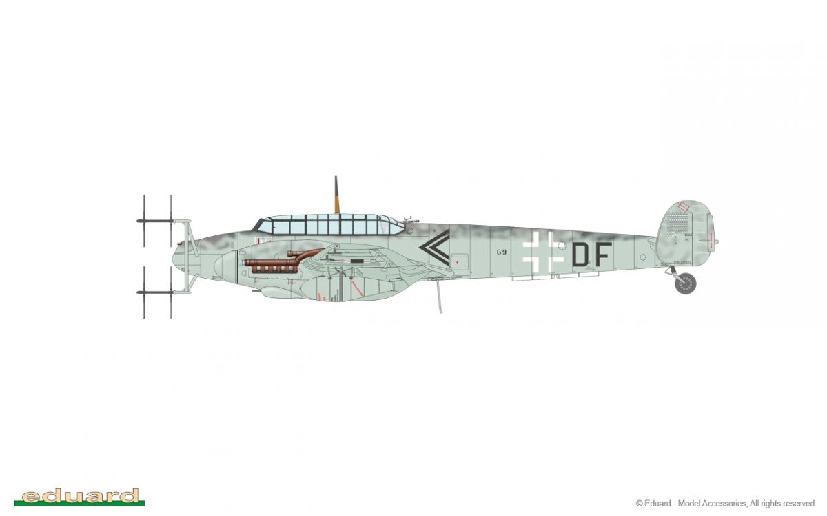 Eduard 7465 Bf 110G-4 1/72 – image 5