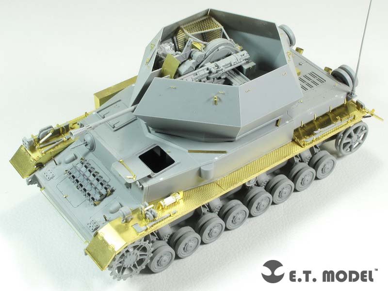 ET Model E35-171 WWII German Flakpanzer IV “Ostwind” (For DRAGON 6550) (1/35) – image 6