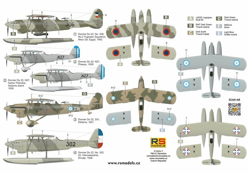 RS Models 92281 Dornier Do 22 1/72 – zdjęcie 3