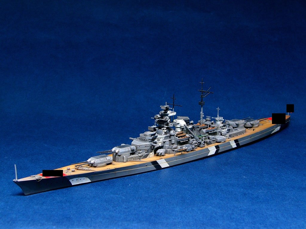 Trumpeter 05711 Germany Bismarck Battleship 1941 1/700 – zdjęcie 2