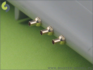Master AM-48-025 P-40 E-N - fairings with blast tubes for .50cal Browning (6pcs) 1/48 – Bild 5