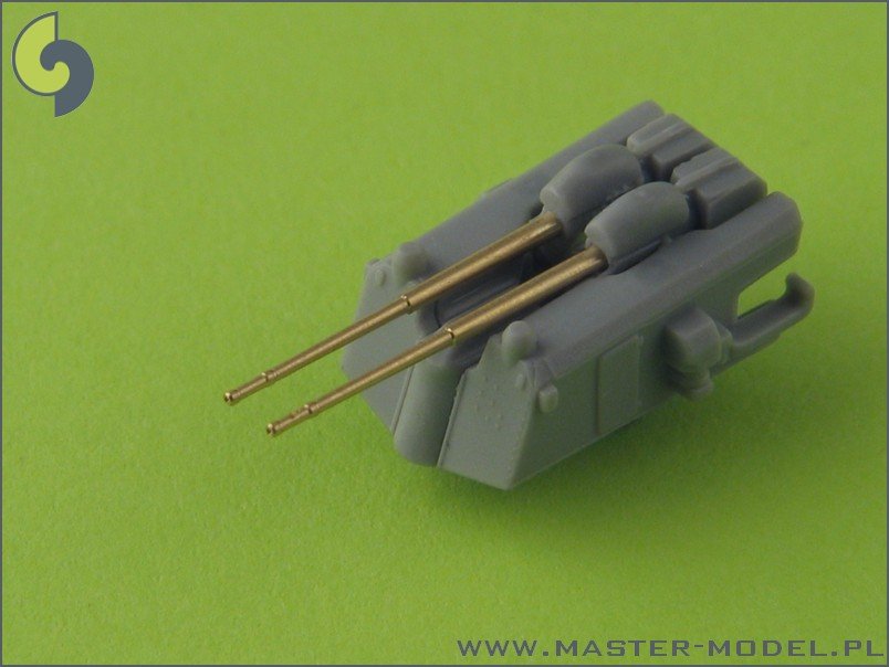 Master SM-350-057 Scharnhorst armament without blastbags - 28cm (9pcs), 15cm (12pcs), 10,5cm (14pcs) barrels – zdjęcie 4