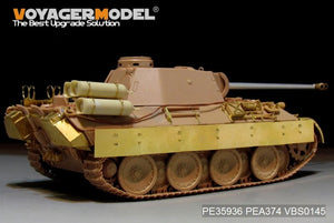 Voyager Model PE35936 WWII German Panther D w/&amp;quot;Stadtgas&amp;quot; Fuel Tanks Basic For MENG TS-038 1/35 – zdjęcie 4