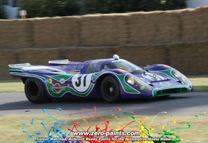 Zero Paints ZP-1019 Porsche 917 Purple Hippie (Psychedelic Martini Racing Team) Paint 60ml – image 3