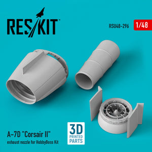 RESKIT RSU48-0296 A-7D &amp;quot;CORSAIR II&amp;quot; EXHAUST NOZZLE FOR HOBBYBOSS KIT 1/48 – zdjęcie 2
