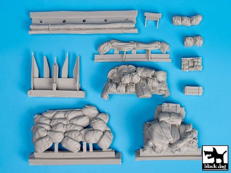 Black Dog T35081 Sherman 75mm Normandy accessories set 1/35 – zdjęcie 6