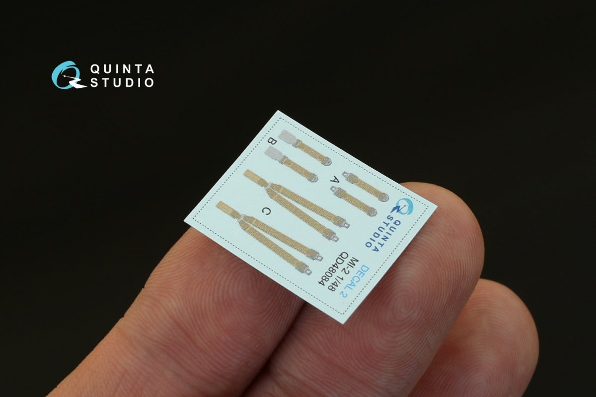 Quinta Studio QD48005 La-5 3D-Printed &amp;amp; coloured Interior on decal paper (for Zvezda kit) 1/48 – Bild 7