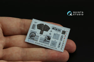 Quinta Studio QD48285 MiG-15bis 3D-Printed &amp;amp; coloured Interior on decal paper (Trumpeter) 1/48 – zdjęcie 6