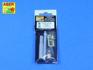 Aber 25L-04 German 88 mm KwK 36 L/56 Tiger I (Early model) Barrel 1/25 – zdjęcie 8