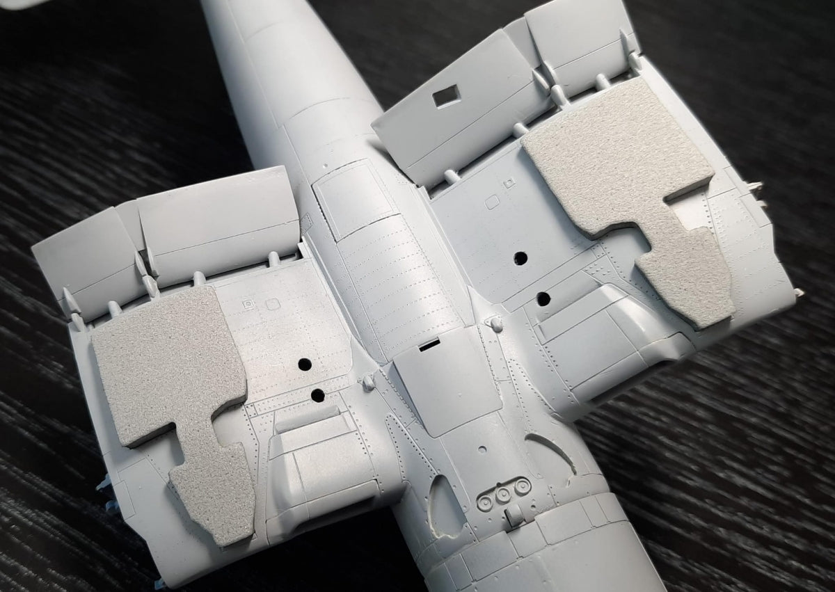 Omask 74802 F4U Corsair wheel bay plugs (for Tamiya) 1/48 – zdjęcie 3