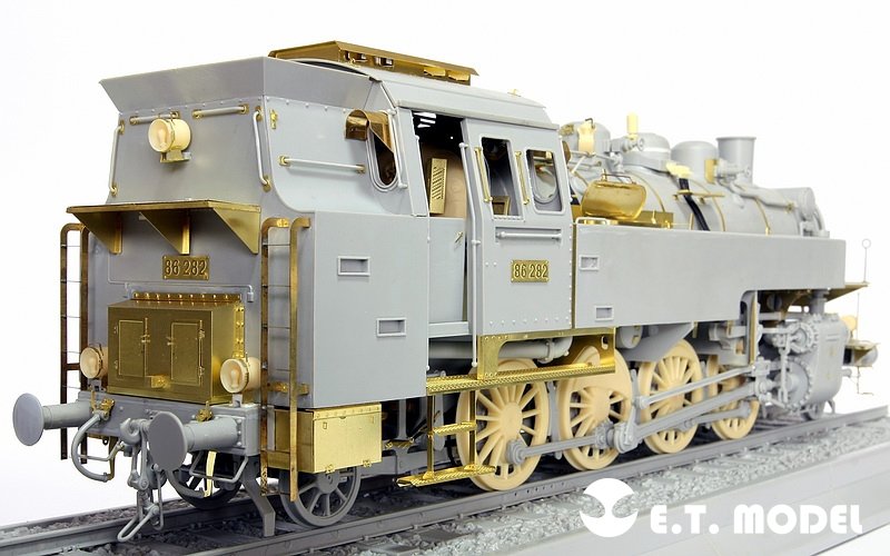 E.T. Model A35-001 Steam Locomotive BR86 DRG For TRUMPETER 00217 1/35 – zdjęcie 3