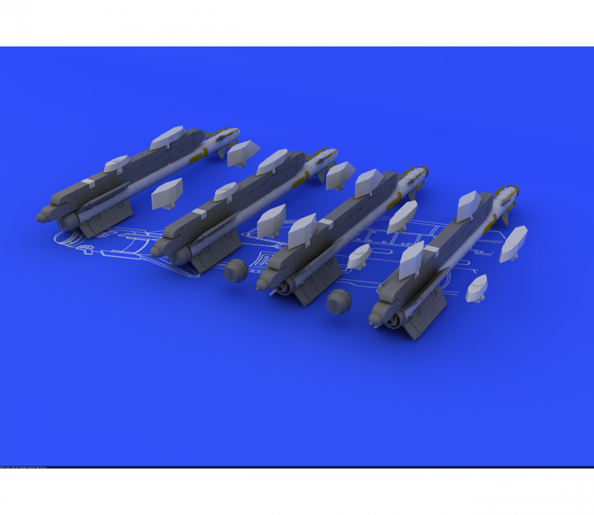 Eduard SIN64813 RUSSIAN MODERN AIRCRAFT MISSILES 1/48 – zdjęcie 8