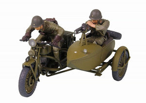 Pit-Road G50 IJA Type 97 Motorcycle Rikuo with Figure 1/35 – zdjęcie 2