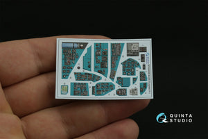 Quinta Studio QDS-48356 Mi-24D 3D-Printed &amp;amp; coloured Interior on decal paper (Trumpeter) (Small version) 1/48 – zdjęcie 7