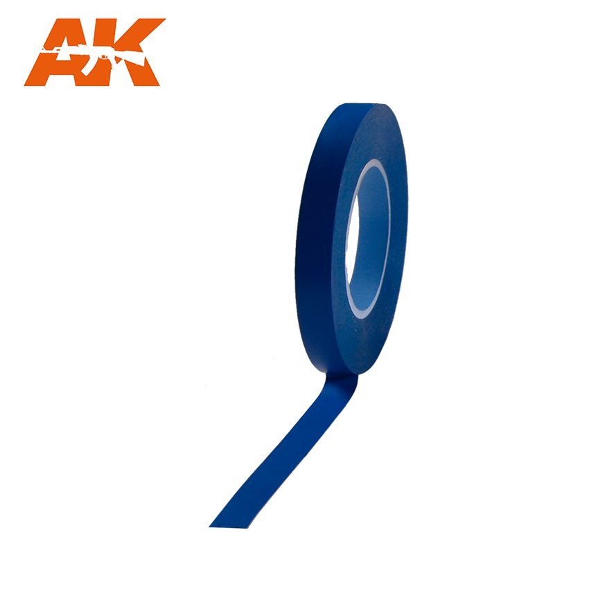 AK Interactive AK9185 MASKING TAPE FOR CURVES 10MM – immagine 2