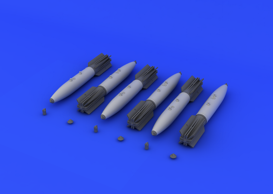 Eduard 648128 Mk.82 bombs w/ airbrake early 1/48 – zdjęcie 2